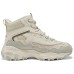 Skechers DLITES Anti-Slip Wear-Resistant High-Top Casual Shoes Women's Taupe Серо-коричневый, 38