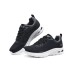 Skechers Cushioned Slip Resistant Abrasion Resistant Breathable Low Top Running Shoes Women's Black Черный, 35