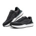 Skechers Global Jogger Wear-Resistant Low-Top Casual Shoes Men's Black Gray Color Black Gray Color, 46