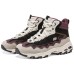 Skechers DLITES Anti-Slip Wear-Resistant High-Top Casual Shoes Women's Black Purple Черно-фиолетовый, 38