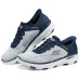 Skechers MEN'S GO Breathable Low-Top Running Shoes Men's Blue White Синий Белый, 39.5
