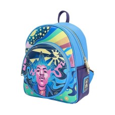 Jimi Hendrix Psychedelic Glow Landscape Mini Backpack Синий