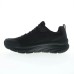 Skechers D'Lux Walker Pensive Mens Black Extra Wide Lifestyle Sneakers Shoes 9