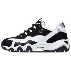 Skechers D'Lites 2.0 Low Sports Shoes Black/White 42