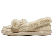 Skechers Cushioned Slip-Resistant Warm Low-Top Casual Shoes Women's Natural Бежевый, 36.5