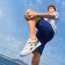 Skechers Abrasion Resistant Slip Resistant Kids Lifestyle Shoes White Yellow Black Teenagers Разноцветный, 36