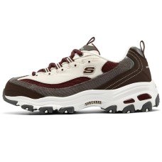 Skechers D'Lites 1.0 'Wine Red Brown' Women's Burgundy Brown, 36