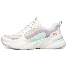 Skechers Bobs Bamina 'White Blue Purple' Women's 37