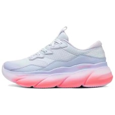 Skechers Sport Cushioning Slip Resistant Rebound Breathable Low Top Casual Shoes Women's Lavender Lavender/Multicolor, 36