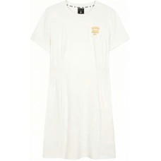 Skechers Sports Alliance Series Short-Sleeved Dresses Women's Marshmallow White Marshmallow white 0074, L