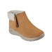 Skechers ON THE GO Warm Coverage Short Snow Boots Women's Brown 40