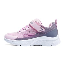 Skechers Cushioning, Wear Resistant Kids Lifestyle Shoes Gray Pink Kids' Gray Pink, 27.5