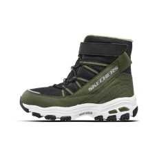 Skechers D'LITES Series Kids Lifestyle Shoes Black Olive Teenagers Черный/оливковый, 33.5