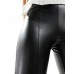 ONLY faux leather leggings in black Черный, M - US 6