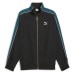 Puma T7 Play Paris Full Zip Track Jacket Mens Black Casual Athletic Outerwear 62 XL