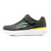 Skechers Go Run 400 V2 Low Top Kids Lifestyle Shoes Gray Yellow Teenagers 32