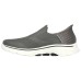Skechers GO WALK 7 Anti-Slip Wear-Resistant Low-Top Casual Shoes Men's Gray Brown Серо-коричневый, 42