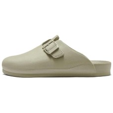 Skechers Quiet Quick Dry Slide Slippers Men's Gray White Бежевый, 43