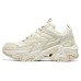 Skechers Stamina V6 Cushioned Slip-Resistant Abrasion-Resistant Low-Top Chunky Sneakers Men's White Beige 41.5