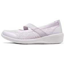 Skechers Modern Comfort Cushioned Wear-Resistant Breathable Low-Top Casual Shoes Women's Lavender Фиолетовый, 39