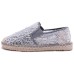 Espadrilles Women's Silver Gray 35