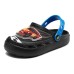 Skechers Slip-Resistant Cushioning Children's Sandals Black Blue Kids' Черный, 33.5