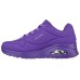 Skechers Uno Night Shades Cushioning Anti-Slip And Wear-Resistant Low-Top Casual Shoes Women's Purple 37