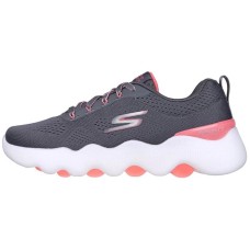 Skechers Go Walk Massage Fit Cushioning Anti-Slip Wear-Resistant Breathability Low-Top Casual Shoes Women's Gray 35