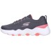 Skechers Go Walk Massage Fit Cushioning Anti-Slip Wear-Resistant Breathability Low-Top Casual Shoes Women's Gray 35