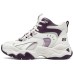 Skechers DLITES Anti-Slip Wear-Resistant Mid-Top Casual Running Shoes Women's White Purple Natural/Purple, 36.5