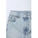Джинсы карго с разрезами ZARA Голубой, 7-8 лет (года) (128 cm)