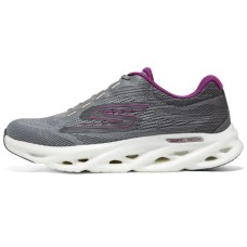 Skechers Go Run Speed Swirl Tech Anti-Slip Wear-Resistant Low-Top Running Shoes Women's Gray Purple Серый с фиолетовым, 37