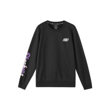 Skechers Colorful Sweatshirt Women's Carbon Black Carbon Black/0018, L