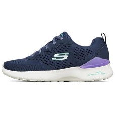 Skechers Skech Air Dynamight Running Shoes Women's Low Top Marine Blue/Purple 35