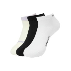 Skechers Ankle Socks Unisex 3 Pack 3 Pack (True White/Beauty Black/Ecru/03KN), M