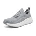 Skechers Cushioned Wear-Resistant Breathable Low-Top Casual Shoes Men's Gray Серый, 45