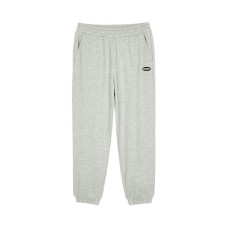 Skechers Knitted Sports Pants Men Medium Heather Gray Medium Heather Gray-004F, L
