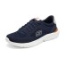 Skechers Street Non-slip Wear-resistant Shock Absorption Low-Top Casual Shoes Men's Blue Синий, 39.5