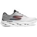Skechers GO RUN Swirl Tech Speed Cushioning Wear-Resistant Low-Top Running Shoes Men's White Gray Белый, 42.5