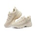 Skechers DLITES Cushioning Anti-Slip And Wear-Resistant Low-Top Chunky Sneakers Women's Natural Бежевый, 37