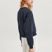Skechers Sweatshirt Women's Ink Gray Ink Gray/00W5, M