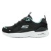 Skechers Durable Breathable Low-Top Running Shoes Women's Black Green Черно-зеленый, 36.5