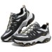 Skechers OUTDOOR Anti-Slip Wear-Resistant Low-Top Trekking Shoes Men's Light Gray light gray/black, 41