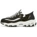 Skechers D'Lites 1.0 Chunky Sneakers 'Black White' Women's 36.5