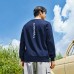 Skechers Sports Alliance Series Sweatshirt Men Marine Blue Синий, XL