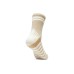 Skechers Mid Calf Socks Unisex 2 Pack 2 Pack (Light Brown Gray/White/047M), M