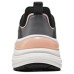 Skechers Street Supportive And Elastic Low-Top Running Shoes Women's Black Pink Black Pink, 36