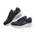 Skechers Cushioned Slip-Resistant Abrasion-Resistant Low-Top Running Shoes Women's Black Purple Черно-фиолетовый, 38