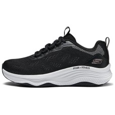 Skechers Slip Resistant Breathable Abrasion Resistant Lightweight Low Top Casual Shoes Women's Black Черный, 39.5