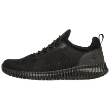 Skechers Relaxed Fit : Cessnock Sr Cushioning Anti-Slip And Wear-Resistant Mid-Top Casual Shoes Men's Black 41